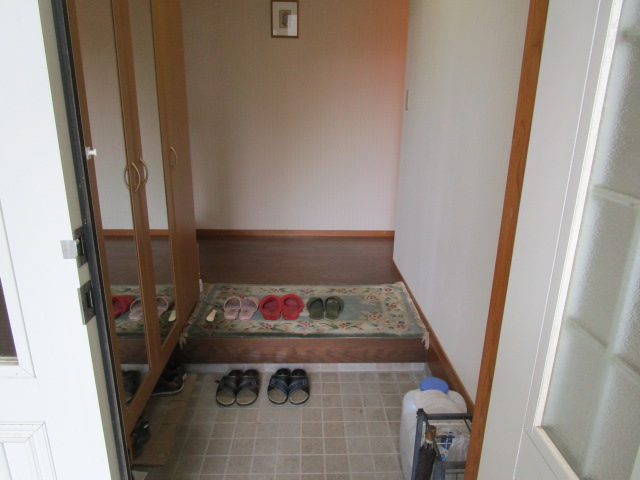 平屋住宅の玄関